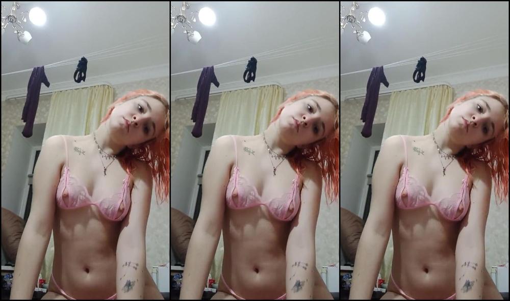 Barbie princesslike Дневная домашняя мастурбация в розовом красивом белье и бурн Pornhub