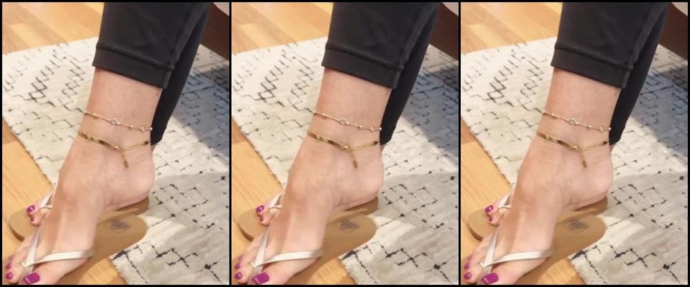 Kate Dangle Nicknamed Katedangle 02 06 2025 Onlyfans Video Slo Mo And Close Of Me Dangling My Flip Flop When You Drop A Load To K