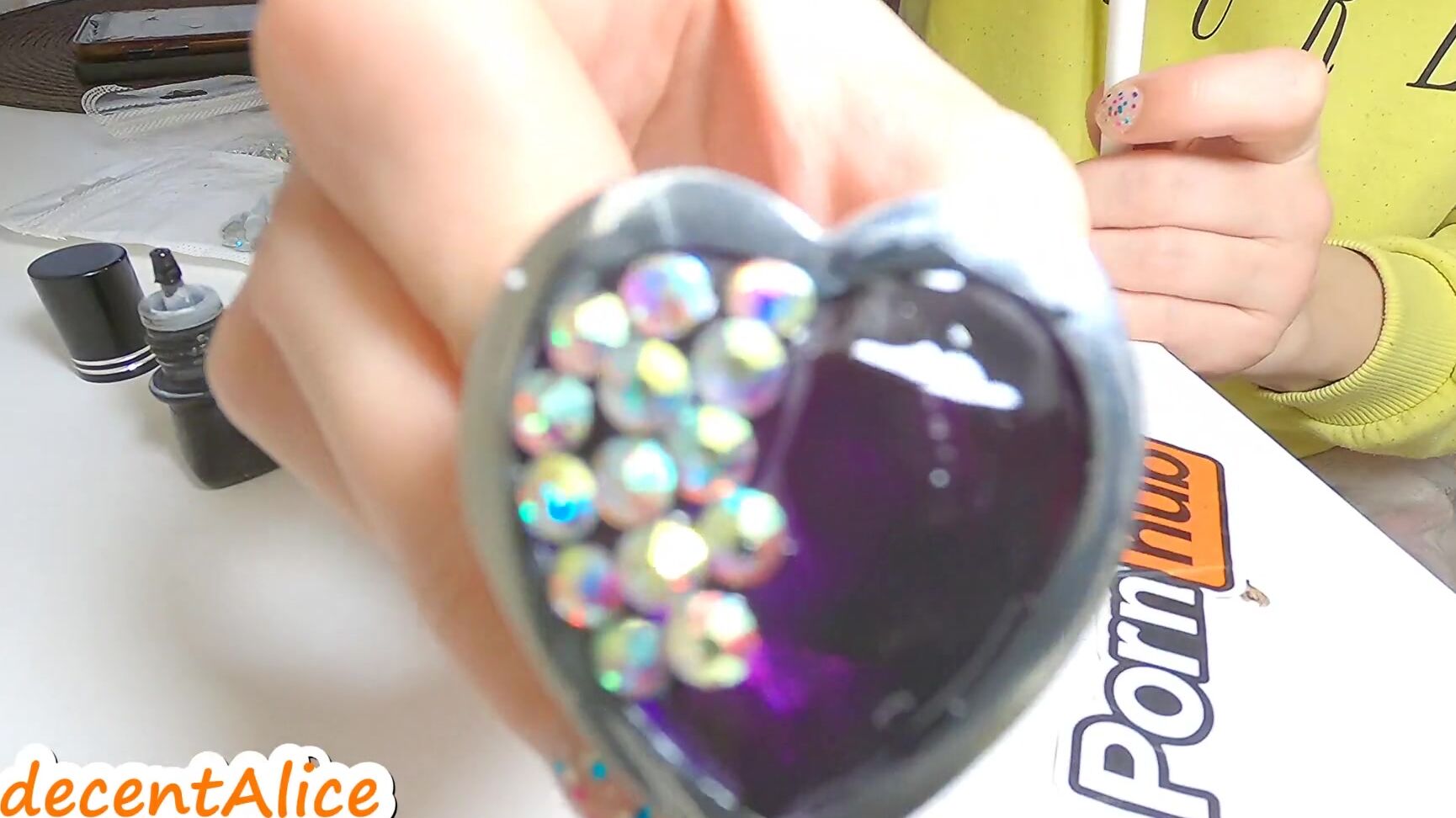 Tutorial Swarovsky Butt Plug Craft Then Demonstration K Indecentalice