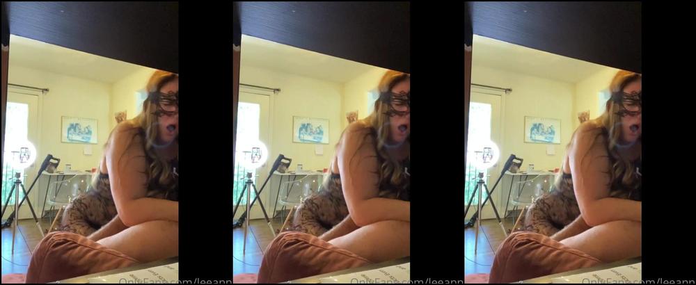 Leeanne You Like Me Bouncing On Your Cock Oops Broke The Couch
