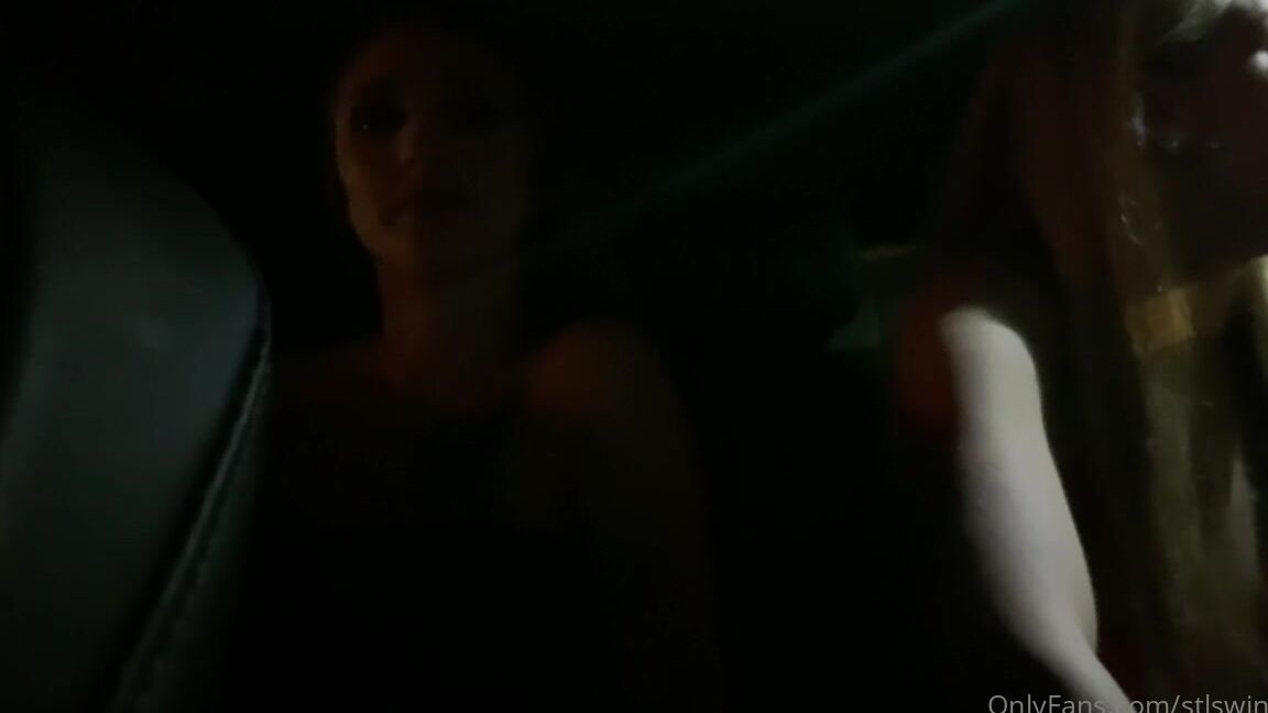 Stlswingers Me And Lolaluv Making Out In The Car And Flashing