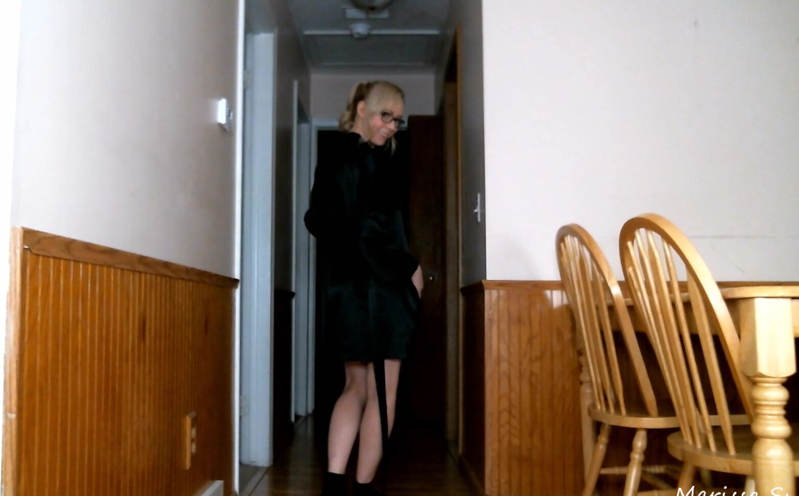 Marissa Sweet Robe Flashing