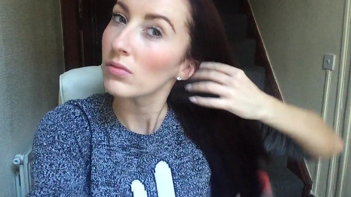 Sophia Smith Hair Brushing