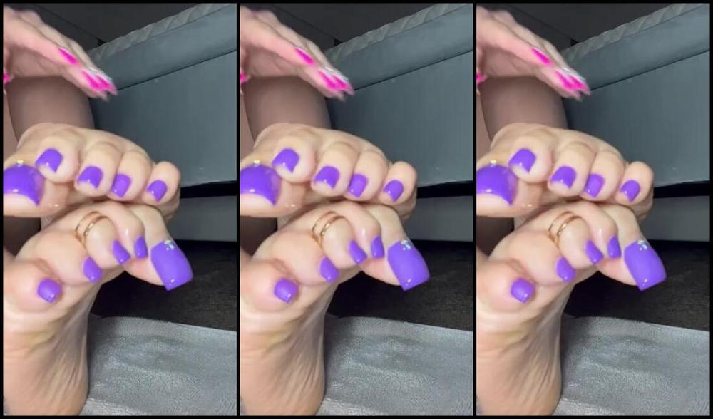 Dafootgoddess1 Foot Fetish 02 08 2024 Onlyfans Video New Manicure Means Sexy New Oily Video Did I Make U Cum Yet