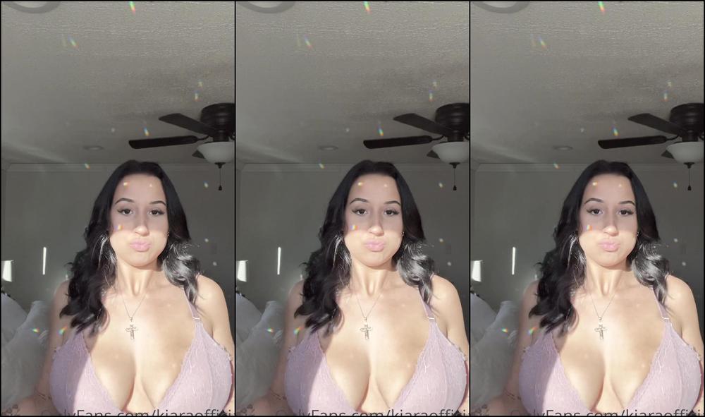 Kiaraofficial Bra Try On