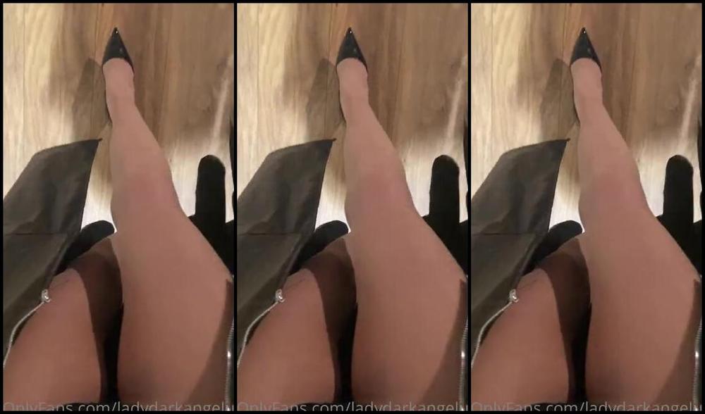 Ladydarkangeluk Onlyfans Who Gets Excited When You Hear My Heels