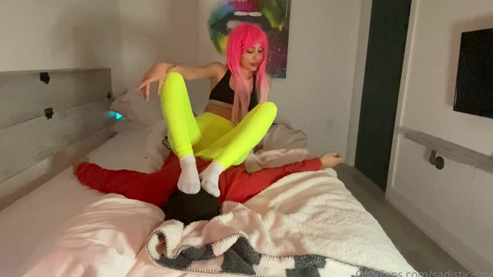 Sadistic Smother Alexis Gym Socks Spit Combo Hd P