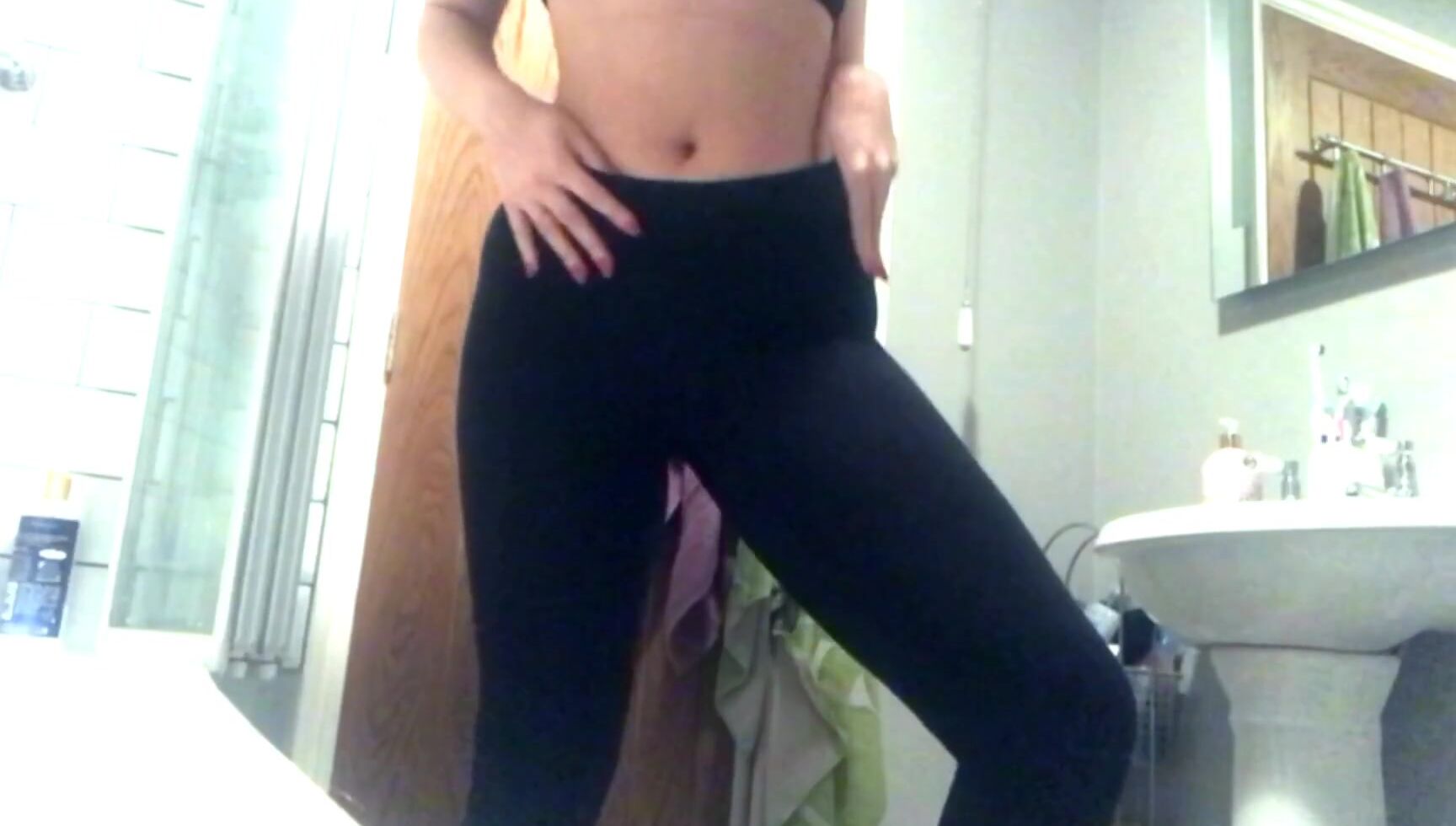 Goddess Gynarchy Know How Weak You Are For Tight Black Leggings