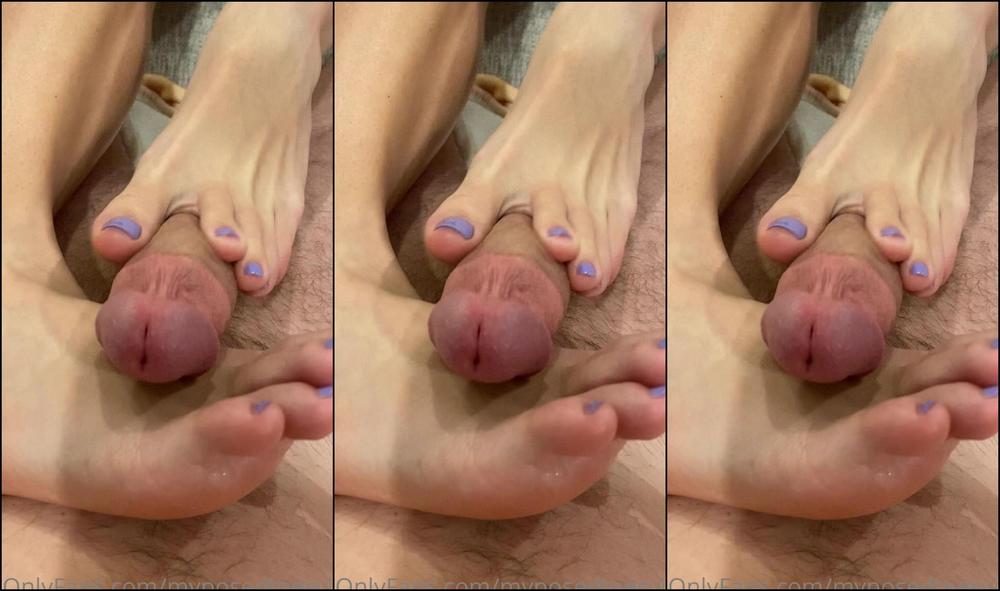 Myposedtoesvip Highly Requested Purple Toes Foot Job Do You Love The Lavender Color
