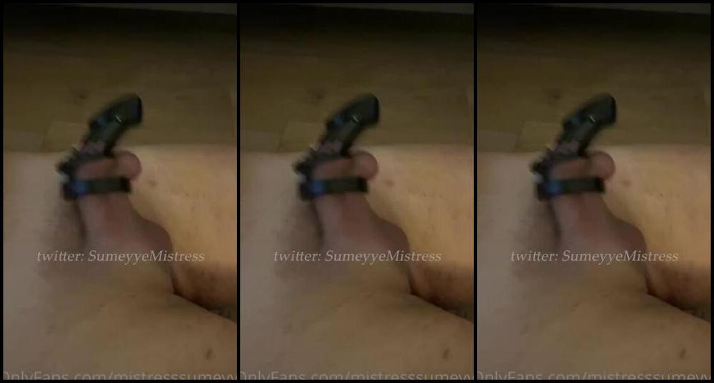 Mistress Smeyye Aka Mistresssumeyye Onlyfans I Locked This Miserable Slave In Chasisty Cage And Play With Him