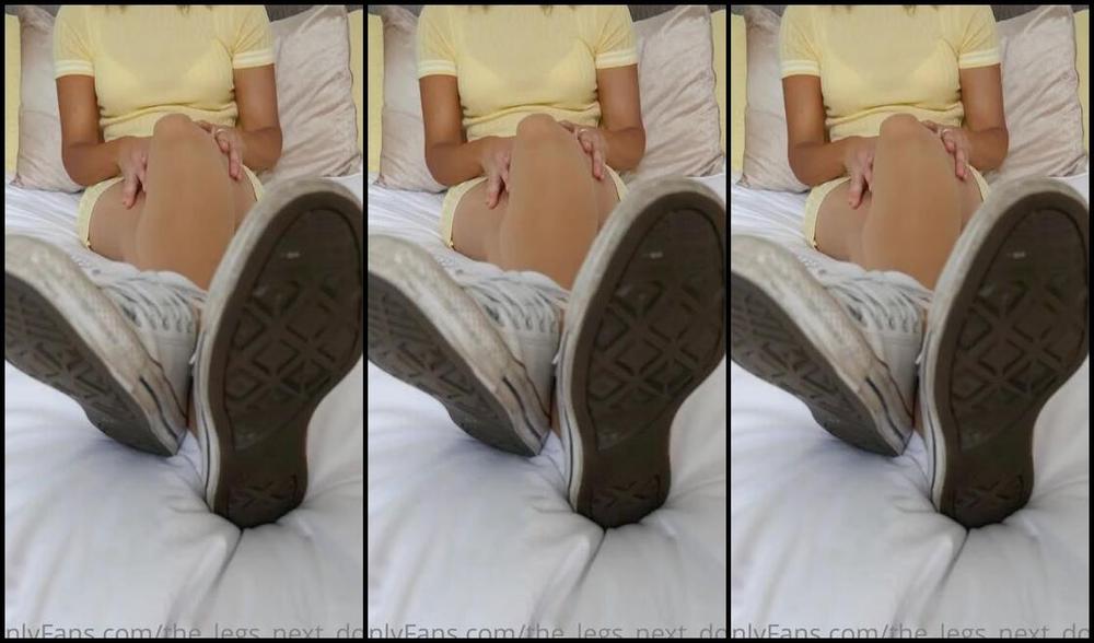 The Legs Next Door Nicknamed The Legs Next Door Onlyfans I Couldn T Not Show You Close Ups Of My Sheer Nylon Soles And The Insides Of My Well Worn Converse