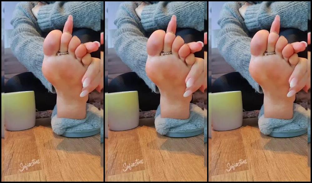 Sofiastoe Aka Sofiastoes Onlyfans Go Ahead Let Your Nose And Tongue Get Lost In My Yummy Soles And Toes Morning