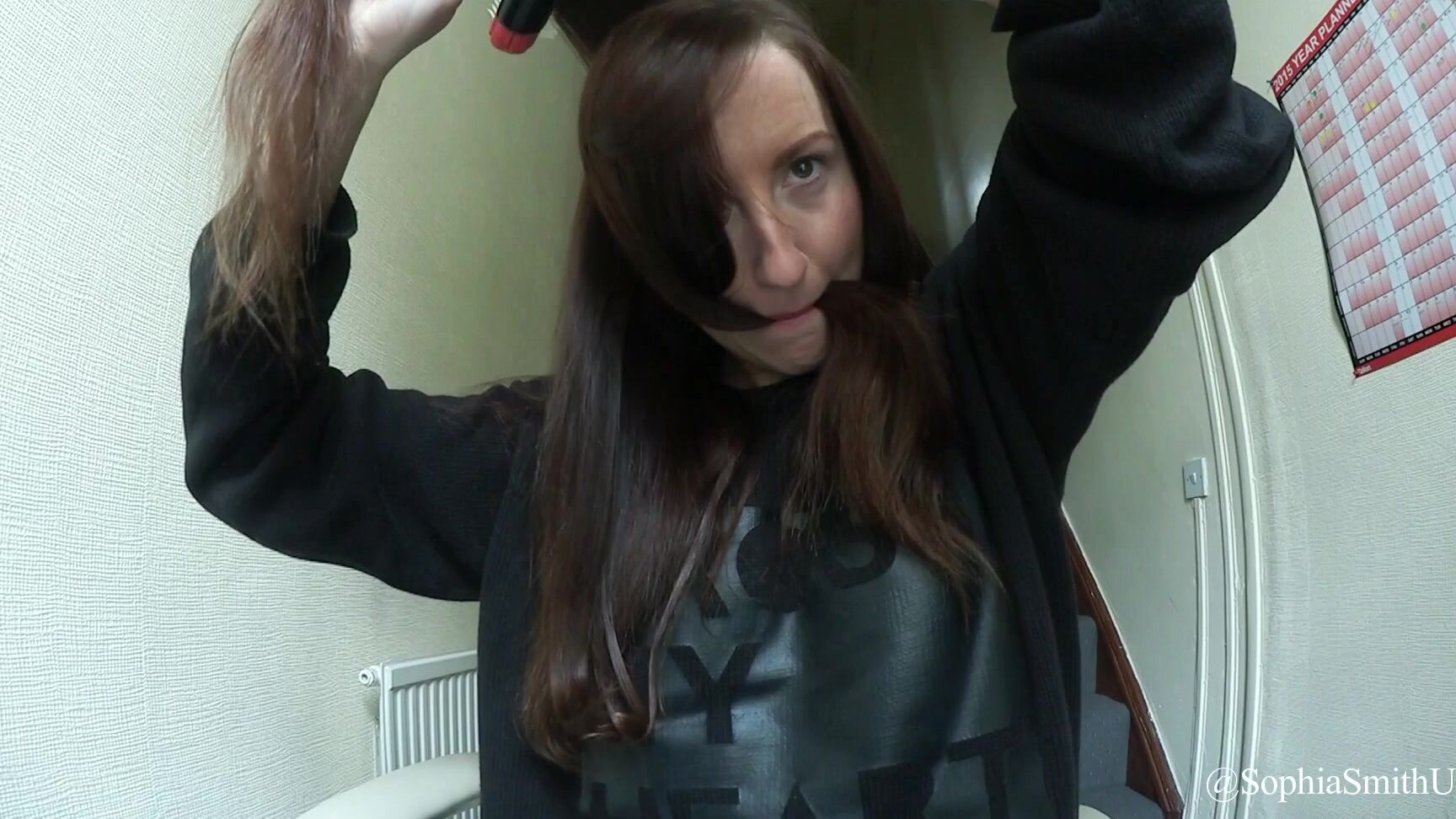 Sophia Smith Hair Styling Sexy Fun Hd