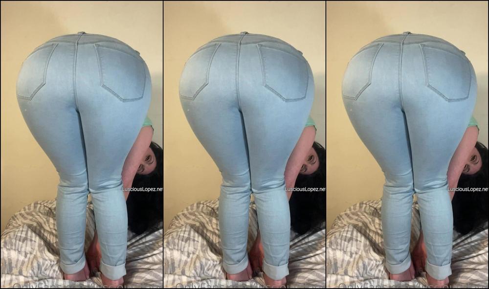 Luscious Lopez Lusciouslopez Touch Toes All The Way Bent Over In Jeans Tight Pants Pawg Milf Pornsta