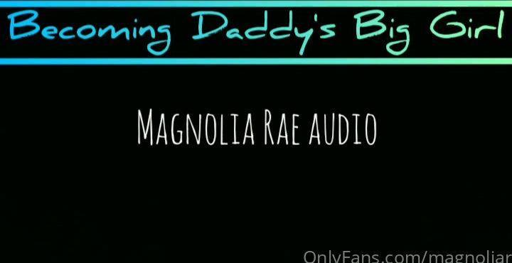Magnoliarae Another Filthy Audio For Taboo Thursday