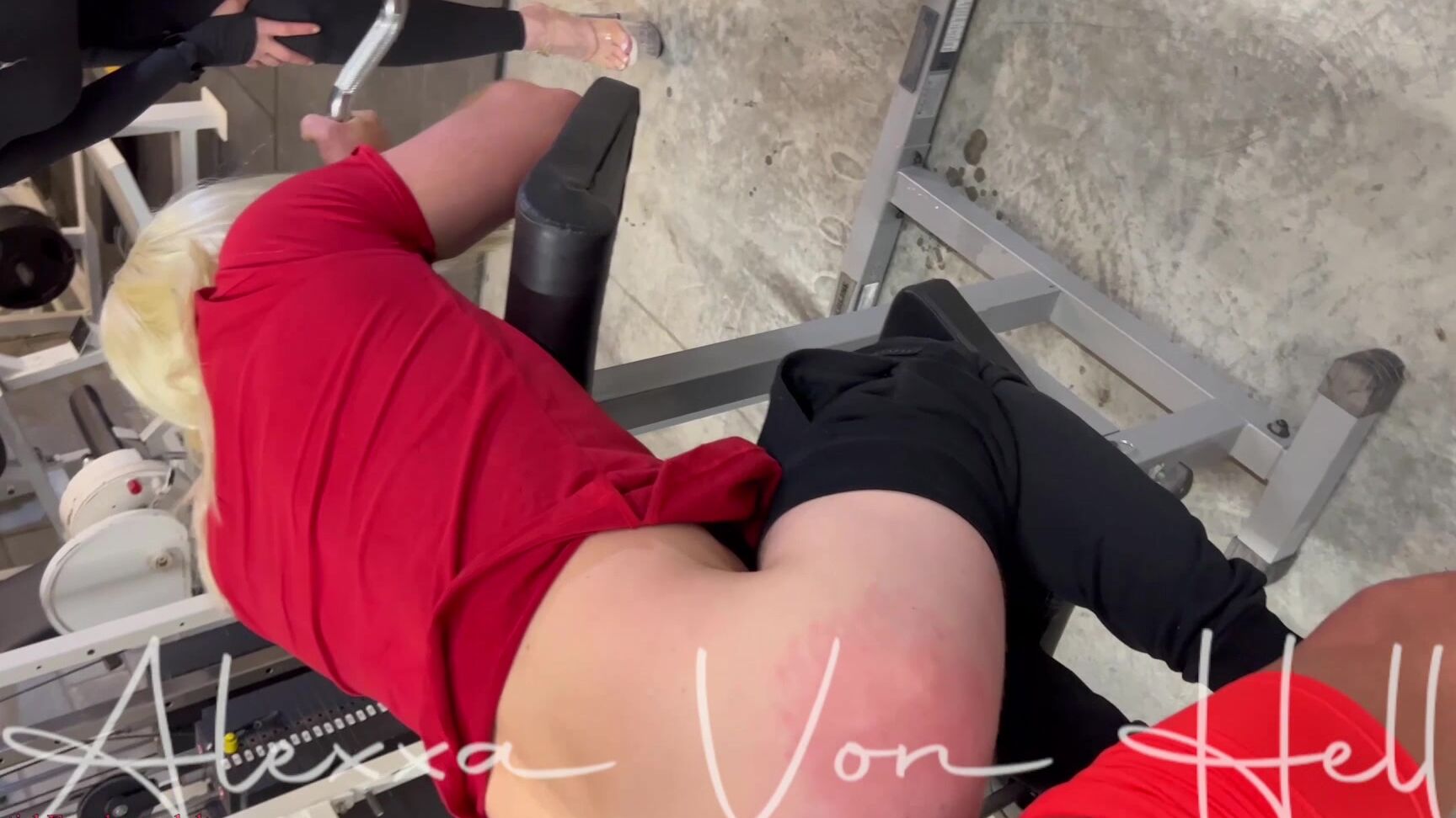Mistress Alexxa Von Hell From Douchebag To Gym Slut Ts Ema
