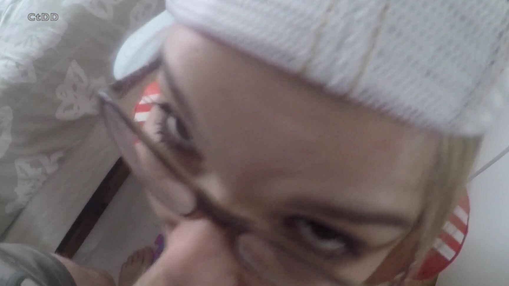 Dirtykristy Nerdy Brat In A Hat Blowjob Part