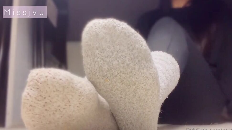 Goddessjvu Onlyfans Fuzzy Sock Tease