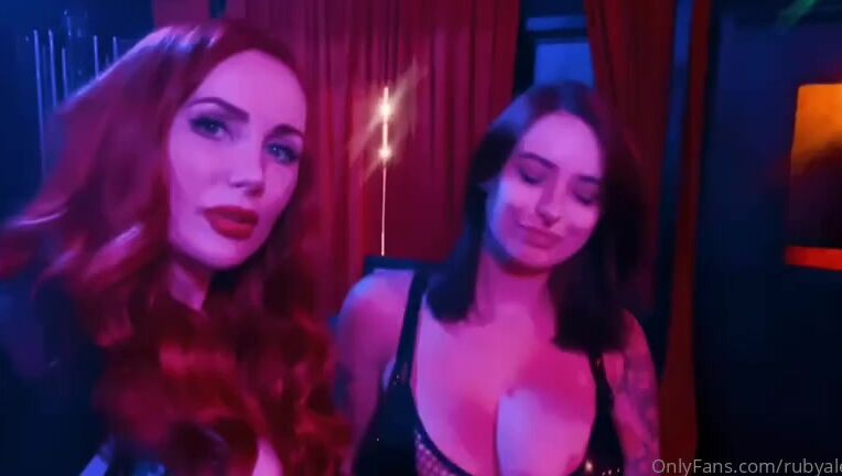 Miss Ruby Alexia Nicknamed Rubyalexia Onlyfans Fun With Morriganhel And Our Cocksucker Slave