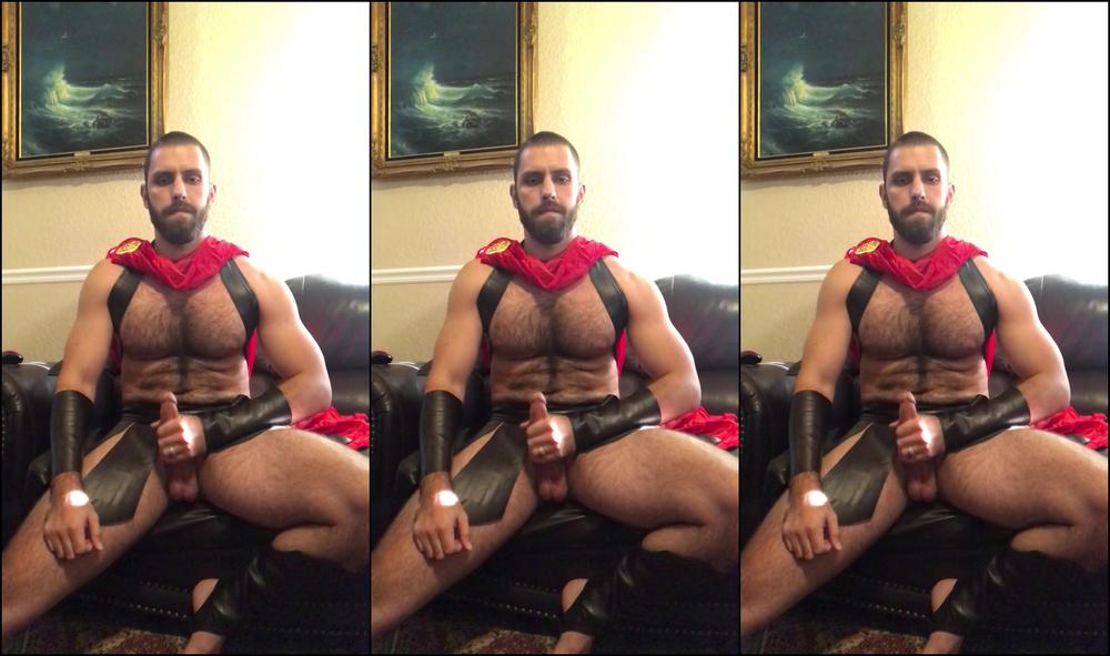 Funmrsmith Join A Spartan With Some Intense Masturbating My Halloween Candy For Ya Sorry Couldn