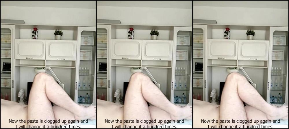 Depilation Of A Strange Man With A Loyalty Belt