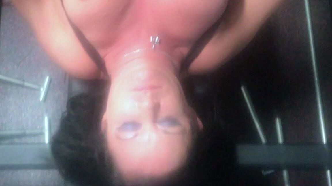 Sweet Sherri Pie Topless Working Out In Public Gym