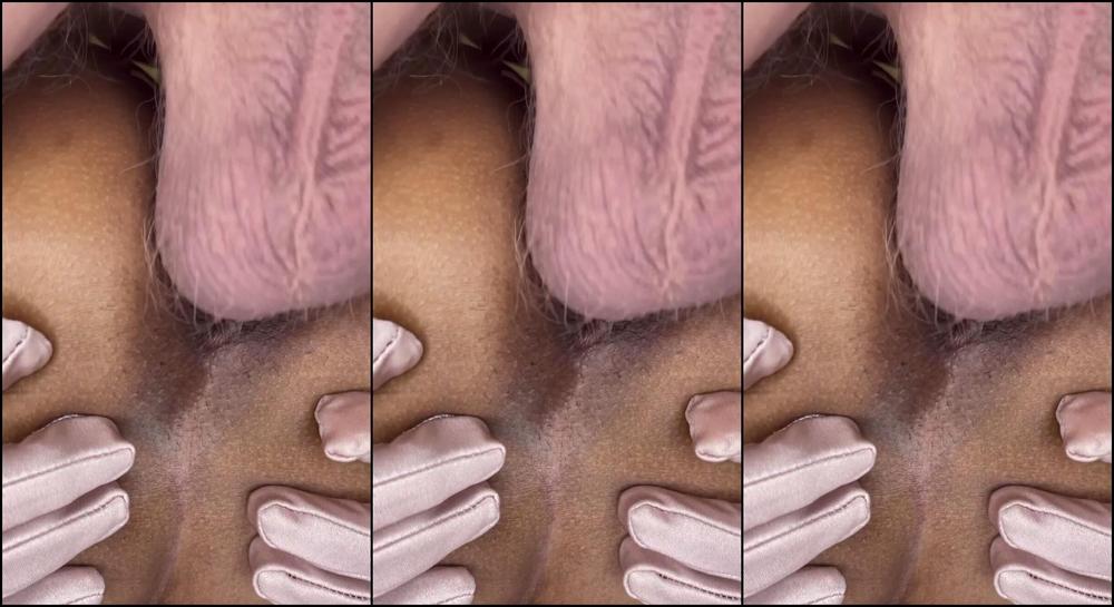 Fucking, Asshole Fetish, Amateur Couple, Interracial, Missionary close up balls deep fucking ManyVids