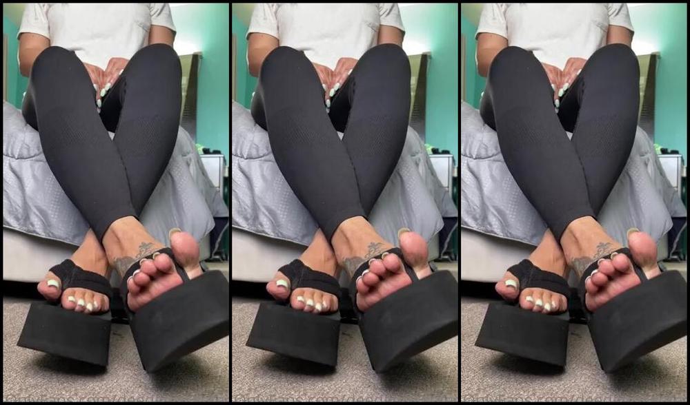 Deedeericanfeet Onlyfans As Requested The Front Views Of My Toes In These Platforms