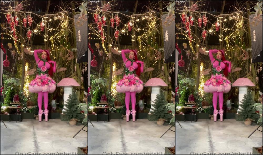 Mfetilicious Christmas Shooting Part Last One Of My Outfit For The Pink Forest Theme