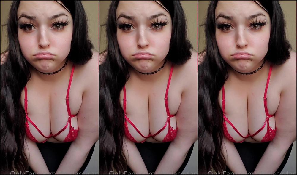 Bbwlaceylane Red Lingerie Try On Strip Tease Video In This Coming