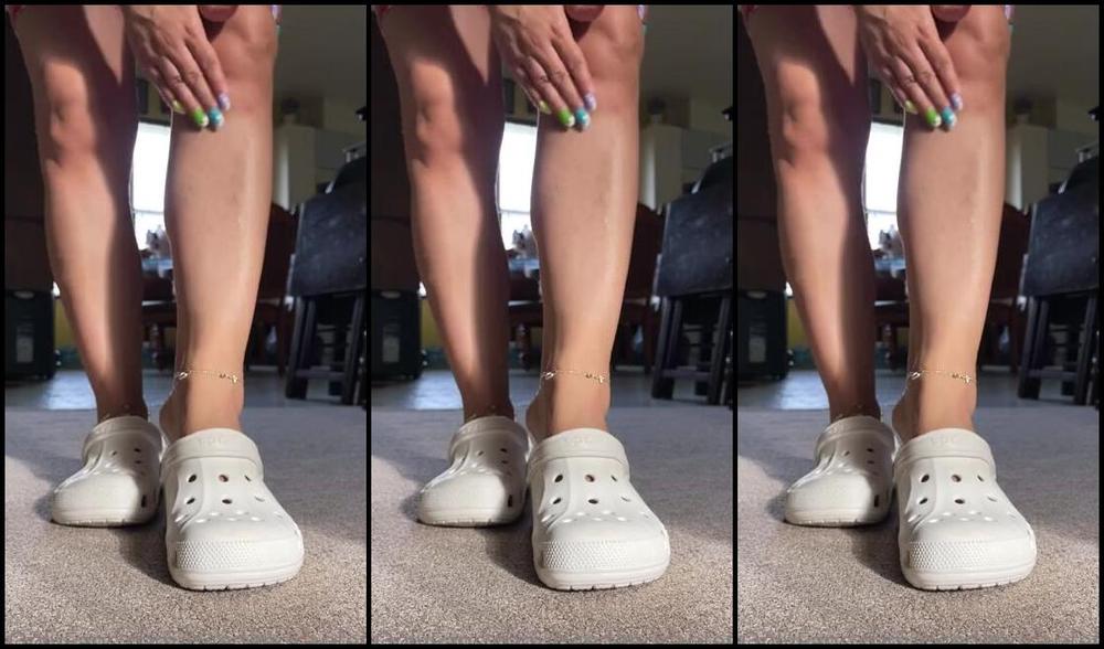 Deedeericanfeet Onlyfans Gm As Requested In My White Crocs