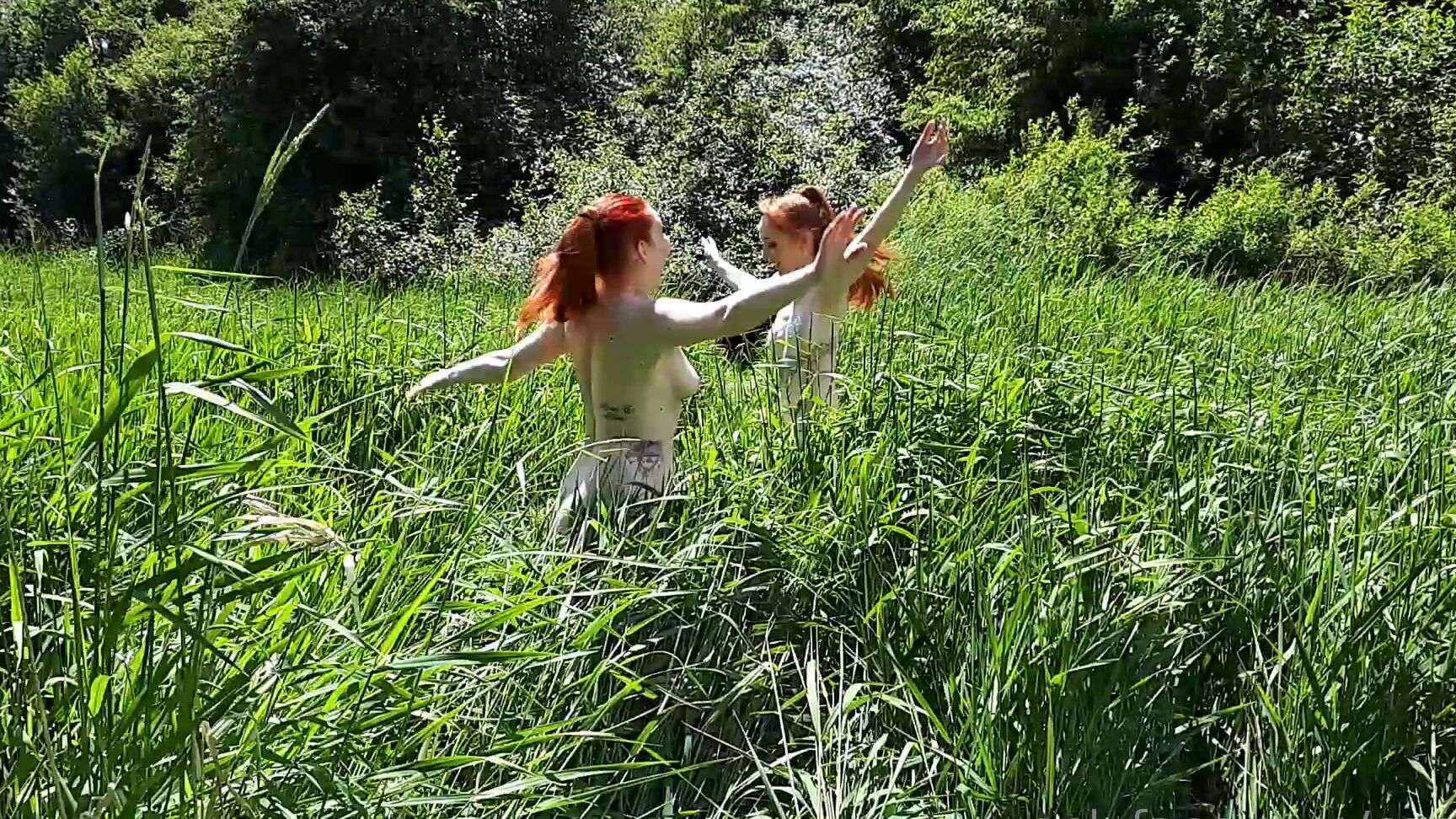 Caelyx Thought It Would Be Fun To Frolic Naked In The Grass Fields