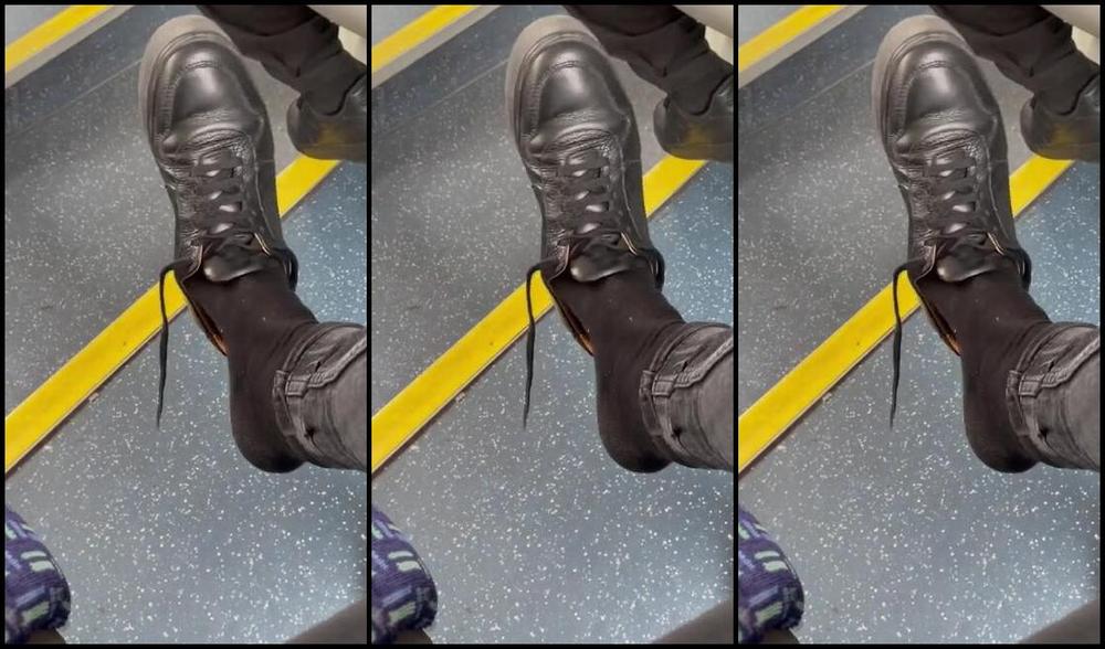 Anas Socks Nicknamed Anas Socks Onlyfans Dangle Dangle On The Bus