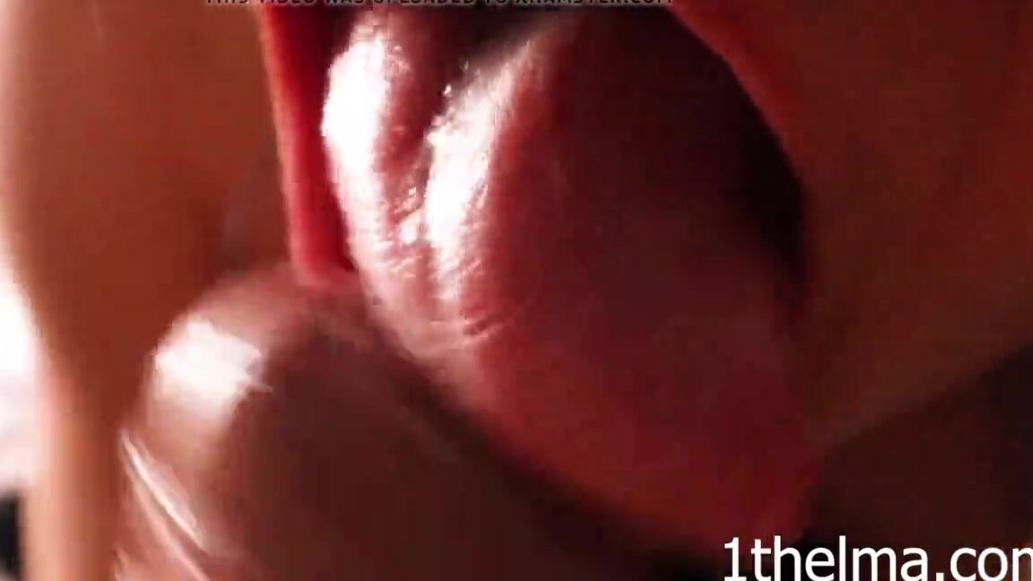 OneThelma 119.Close up blowjob with lot of cum. Amateur couple xhamster