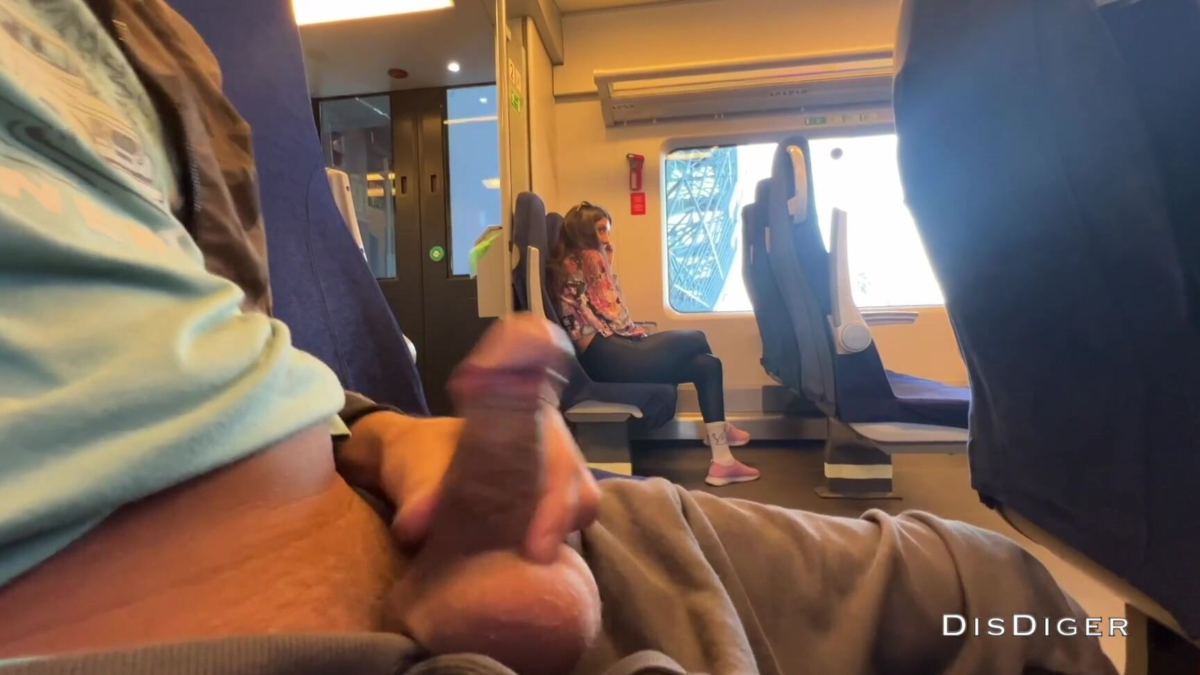 Stranger Masturbate And Blow Me At Train Pornhub Com