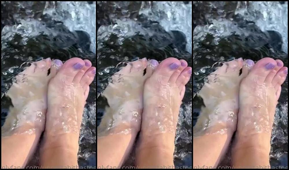 Tabitha Toes Nicknamed Tabithatoes 01 23 2023 Onlyfans Video Slow Mo Purple Toes