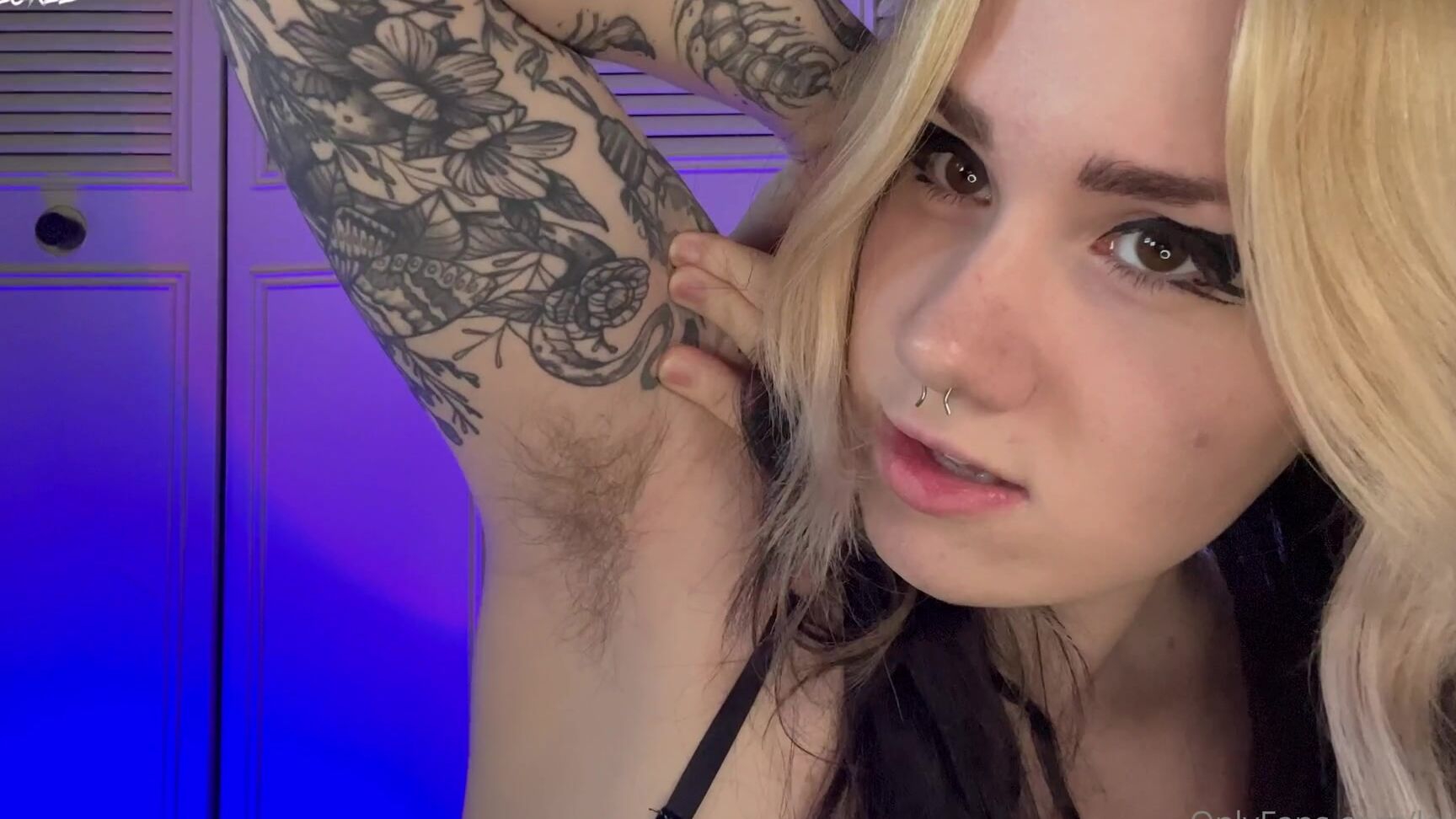 Lexiegrll This Video Is For The Hairy Armpit Lovers Onlyy I Know You Love My Hairy Armpits