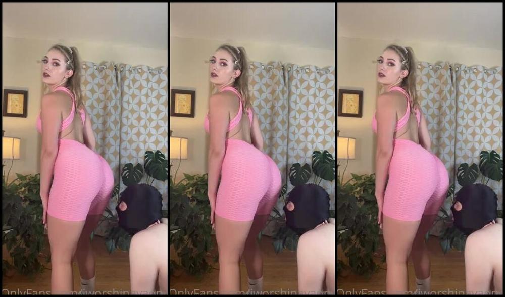 Mistress Ava Aka Iworshipavaonyx Onlyfans Sweaty Ass And Sock Worship After My Workout With Peggypushover