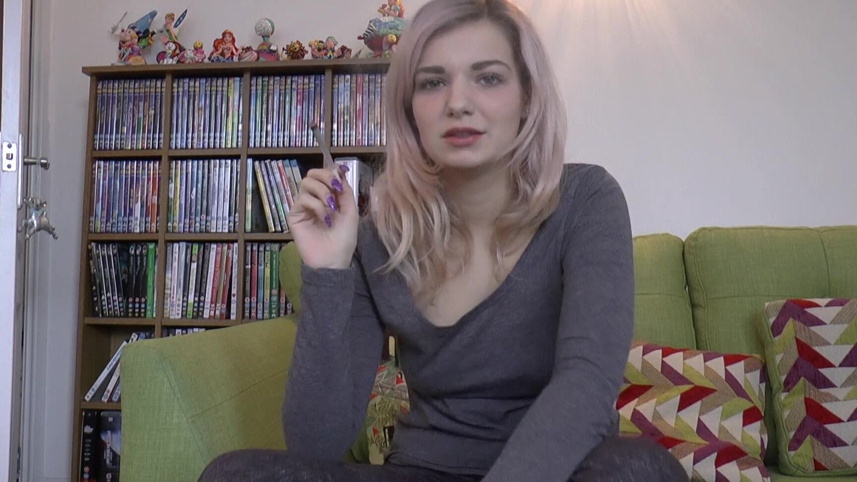 Bad Dolly Smoking A Fatty