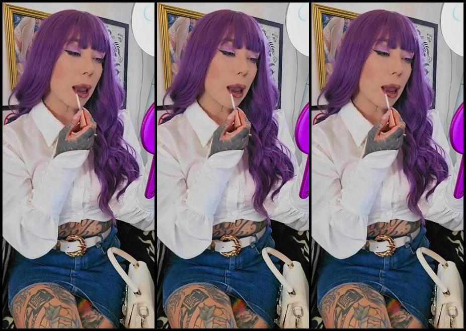 Queen Kinkerbell Nicknamed Kinkerbell23 Onlyfans A Quick Smoke With You All Before I Start The Day I Have Some Really Fun