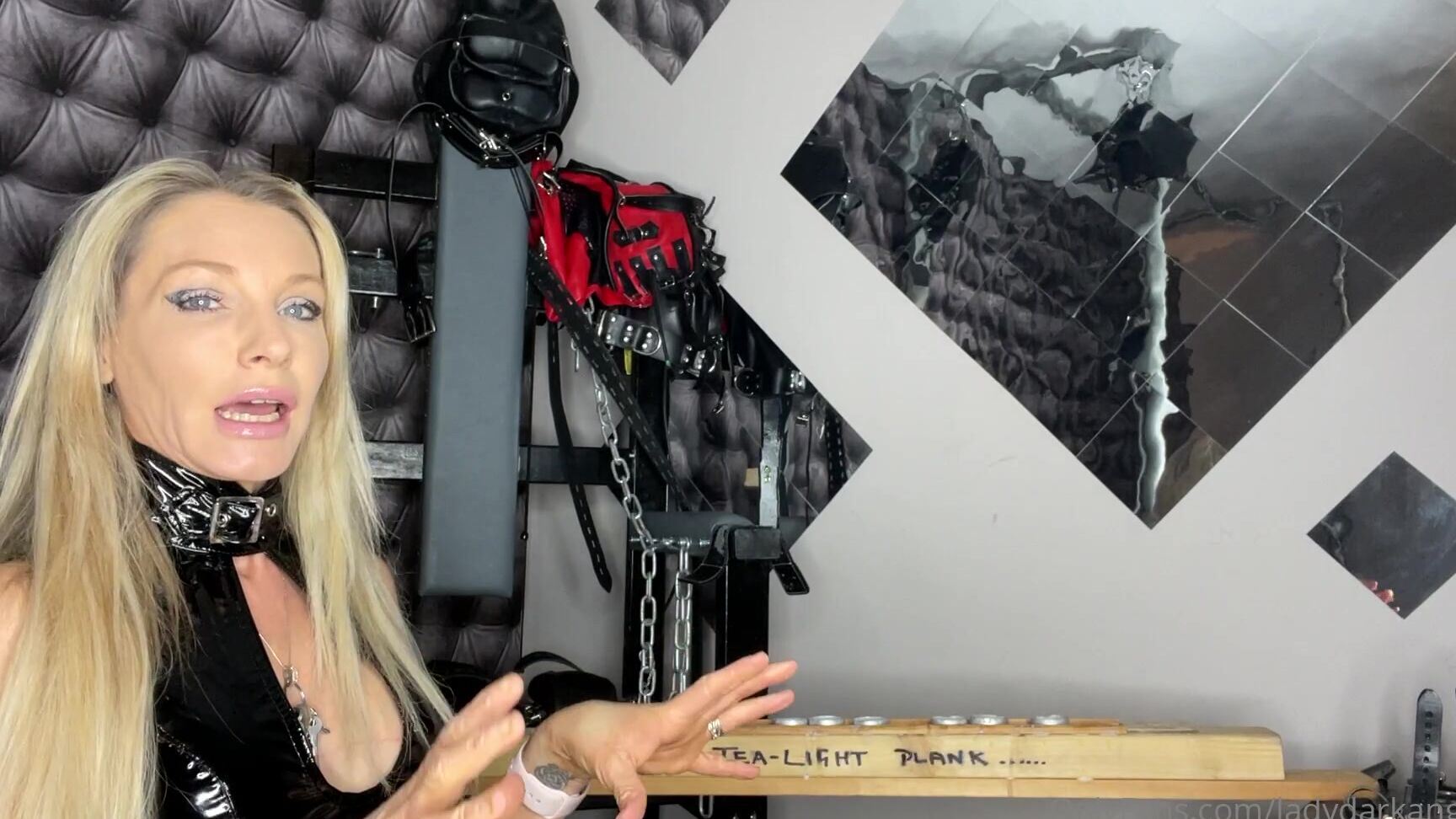 Lady Dark Angel Walk The Tea Light Plank Who Wants A Go I Ll Have To Dig Out Some Clips To Show You