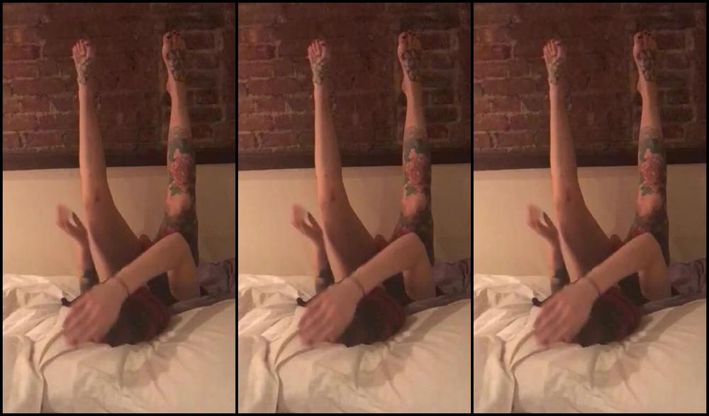 Adreena Angela En You Re Bored So You Play Hit Yourself In The Pussy With The Dildo