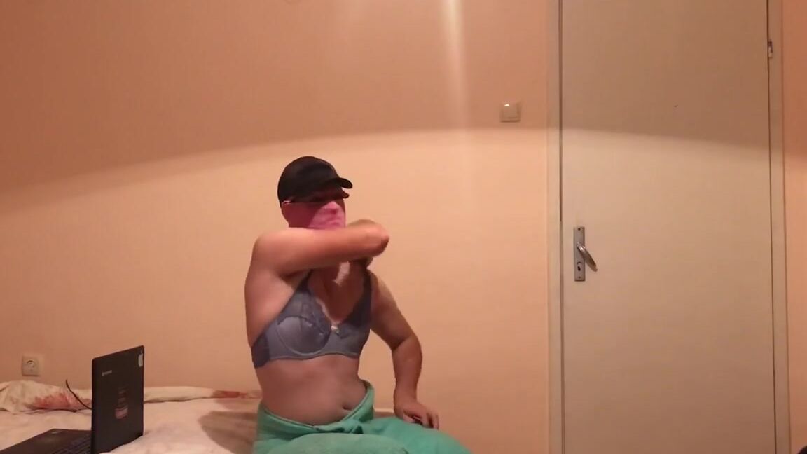 The DIRTY Girl just had Shower, Dressing up with Stepmom Underwear._Mister Barny PornHubPremium