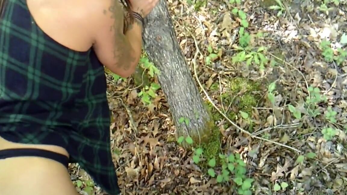 Lilah Samson An Oldie For Those Who Haven T Seen It Hiking And A Little Quickie In The Woods On The Gr