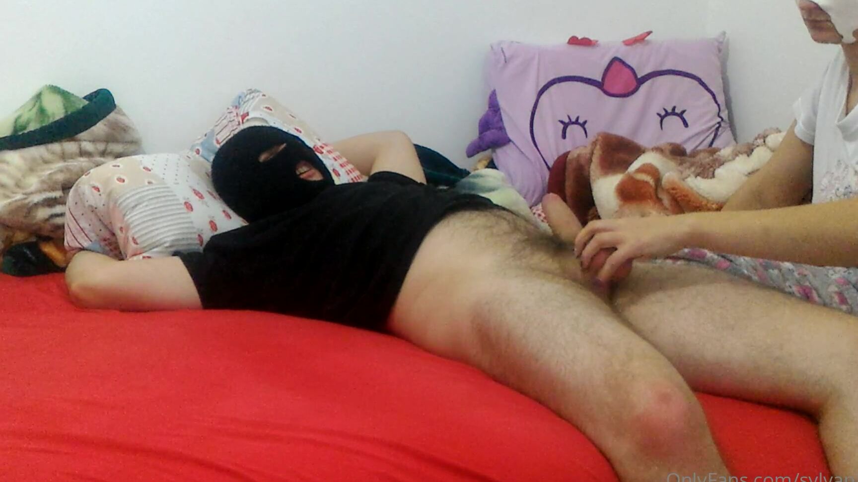 Sylvanafeet Squeezing And Punching In Balls