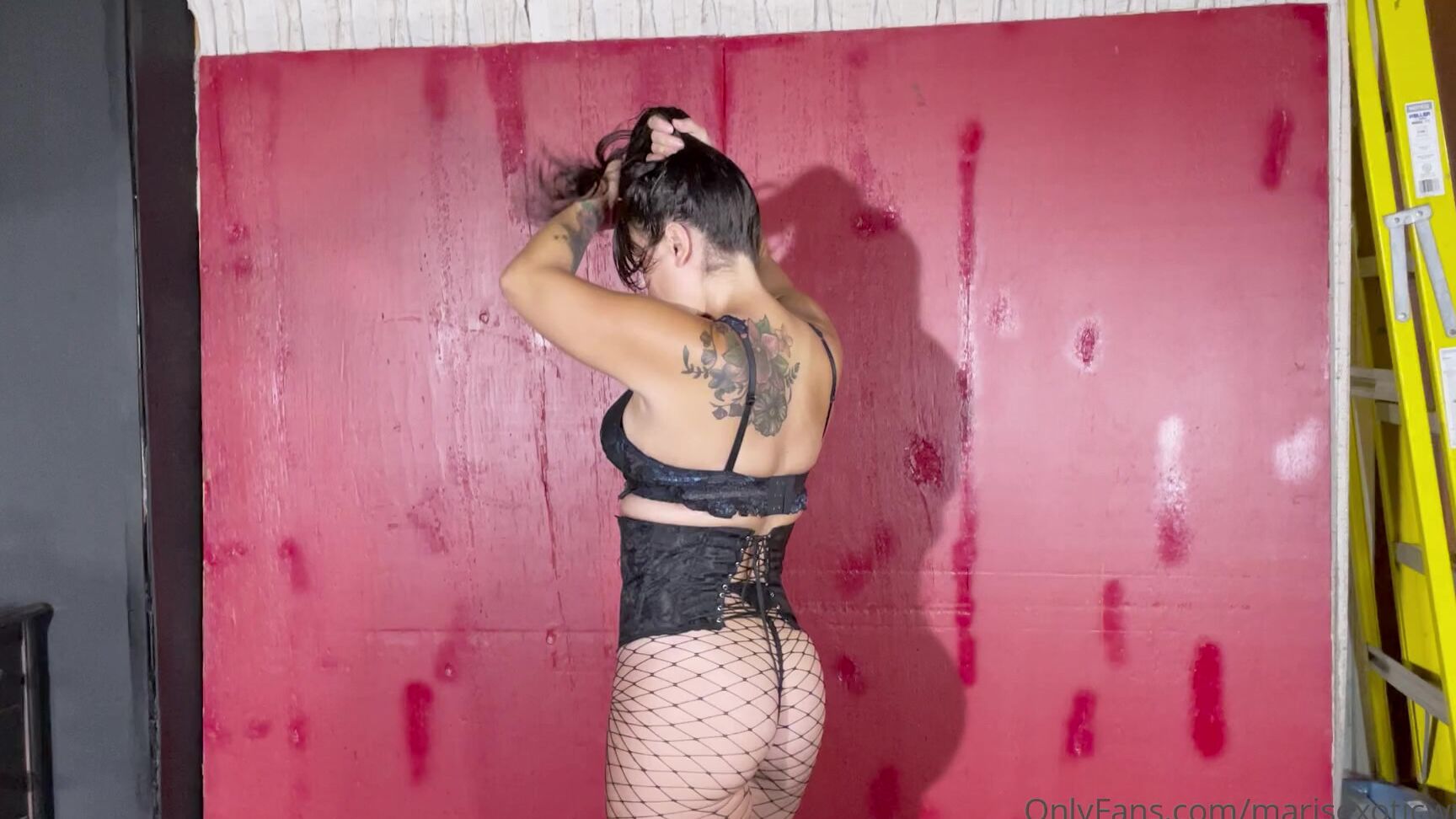 Marisexoticwishes 2197567148 08 19 2021 Great Evening Lovelies Here Is A Video Of My Corset And Fishnet Outfit That I Wore