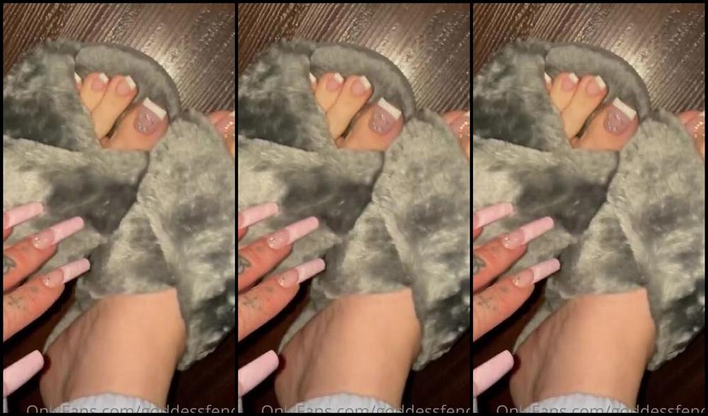Fendi Feet Aka Goddessfendi Onlyfans How Do You Like My Bday Mani Pedip
