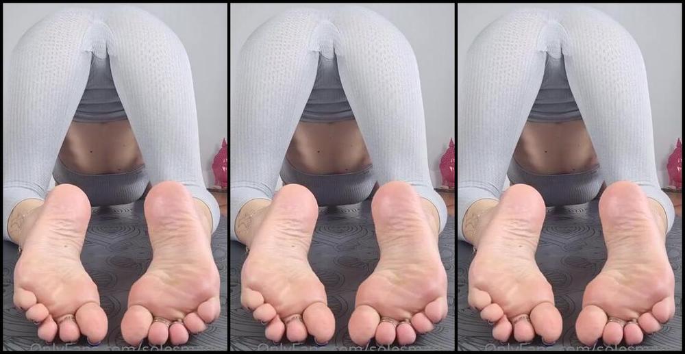Solesmad Fetish Queen Aka Solesmadvip Onlyfans One Of The Best Moments Of The Day Is My Yoga Practice Do You Know That I Am A Yoga Teacher My Feti