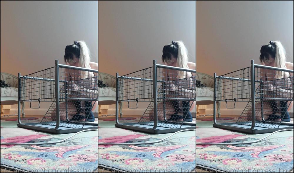 Mischagoeswild I Have Unpacked All My Stuff At The Airbnb And Filmed Me Putting The Camming Trolley Toge