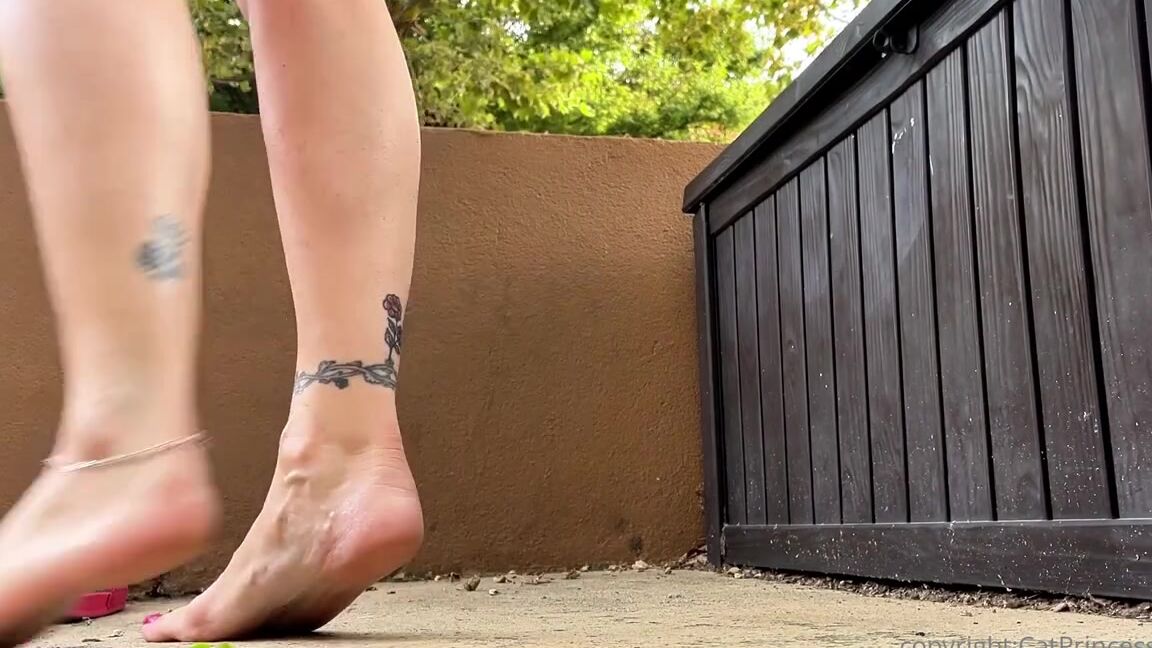 Catprincessfeet Onlyfans Slides Beige Or Black Stilettos Or Barefoot Which Is Your Pick Happy Foot Fetish Friday Enojy